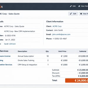 Immagine 32 di Hubspot CPQ quote