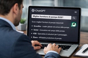 Un cliente b2B cerca su Chatgpt il miglio forniotre di pompe-1