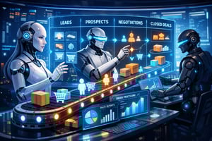 agenti ai che gestiscono pipeline commerciali