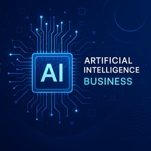 Visualizzazione astratta dell’intelligenza artificiale avanzata e del concetto di innovazione digitale business, ispirata a Google Gemini 3.